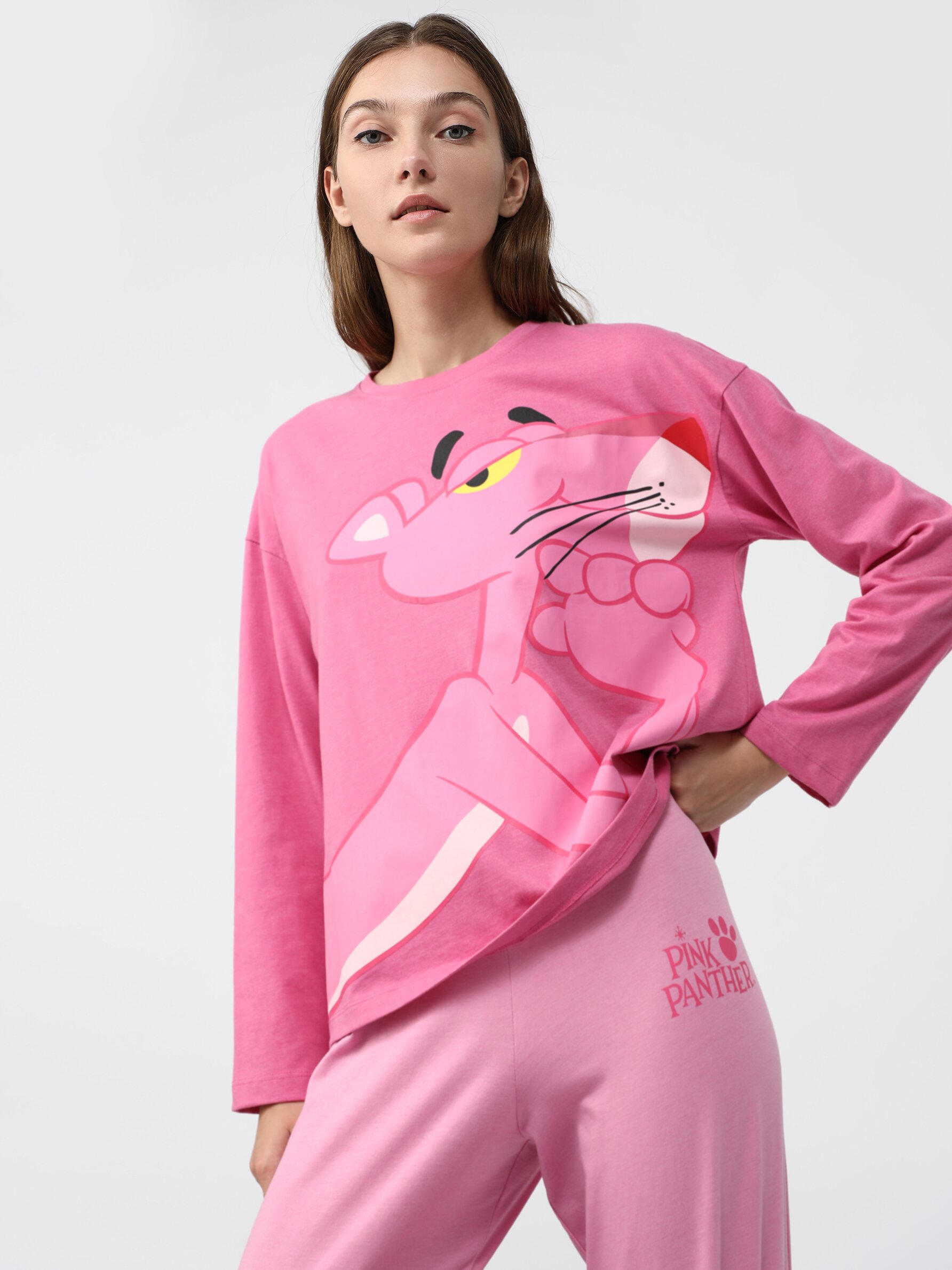 Conjunto de pijama La Pantera Rosa ™MGM - Pijamas ROPA - Mujer - | Lefties Andorra