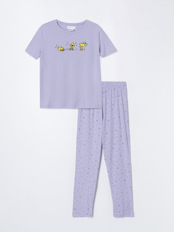 Snoopy Peanuts™ print pyjama set