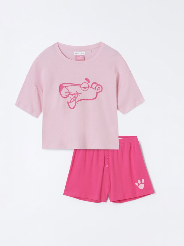 Pink Panther ™MGM print short pyjama set
