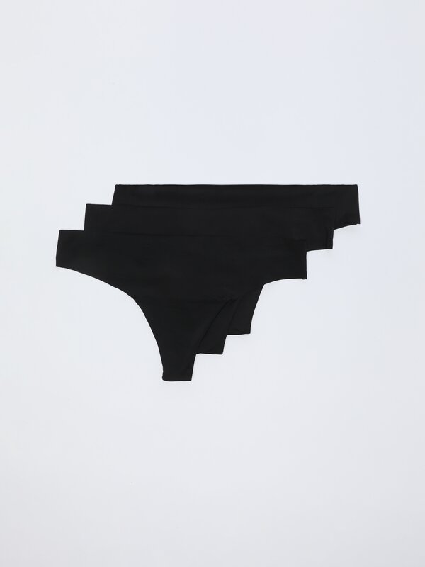 3-Pack of microfibre hipster briefs