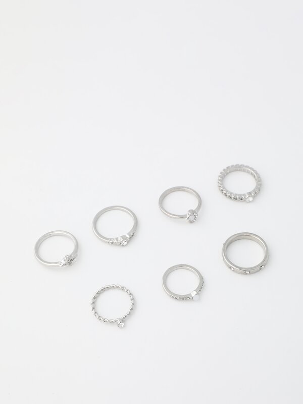 Pack de 8 anells