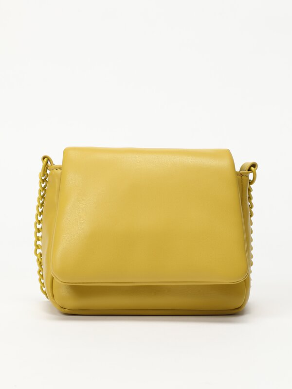 Faux leather mini bag