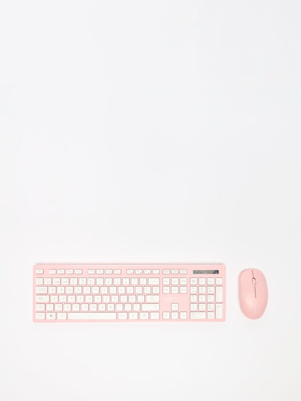 Wireless mouse and keyboard set