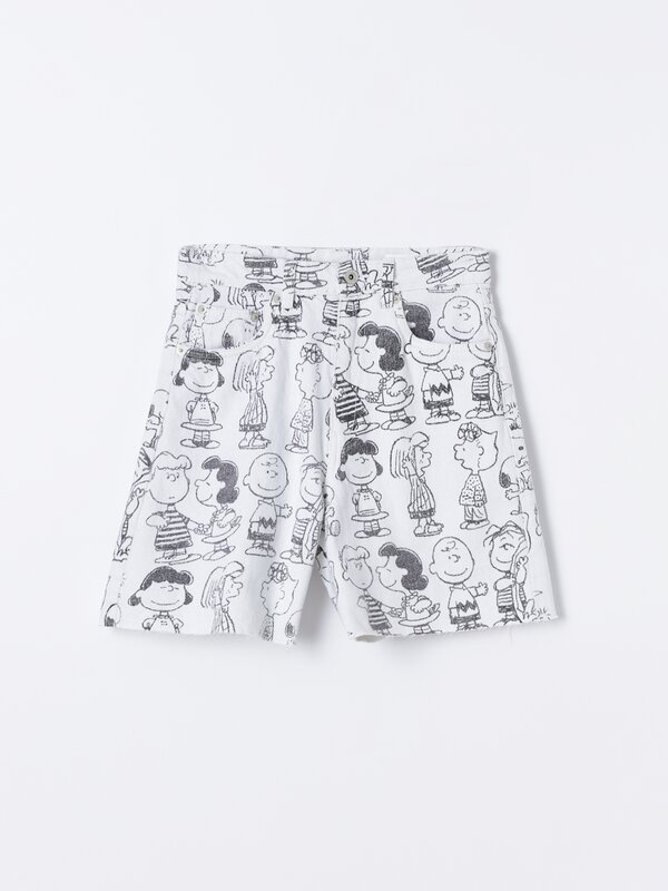 Snoopy Peanuts™ print shorts