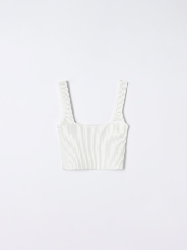 Strappy ottoman top