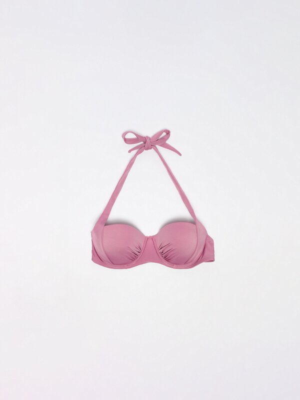 Bandeau de bikini con aro