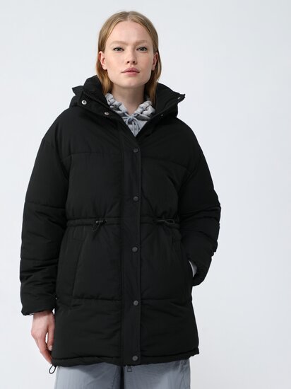 discount 62% Lefties jacket Black S WOMEN FASHION Jackets Leatherette 