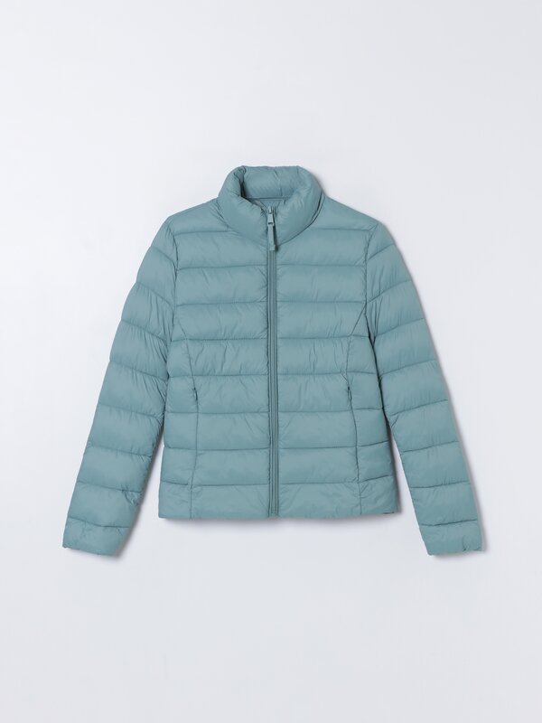 Basic lightweight puffer jacket