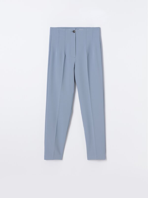 High-waist trousers