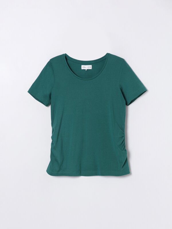 Short sleeve maternity T-shirt