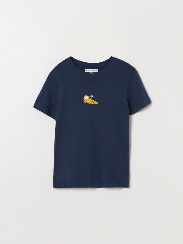 Garfield ©Nickelodeon print T-shirt