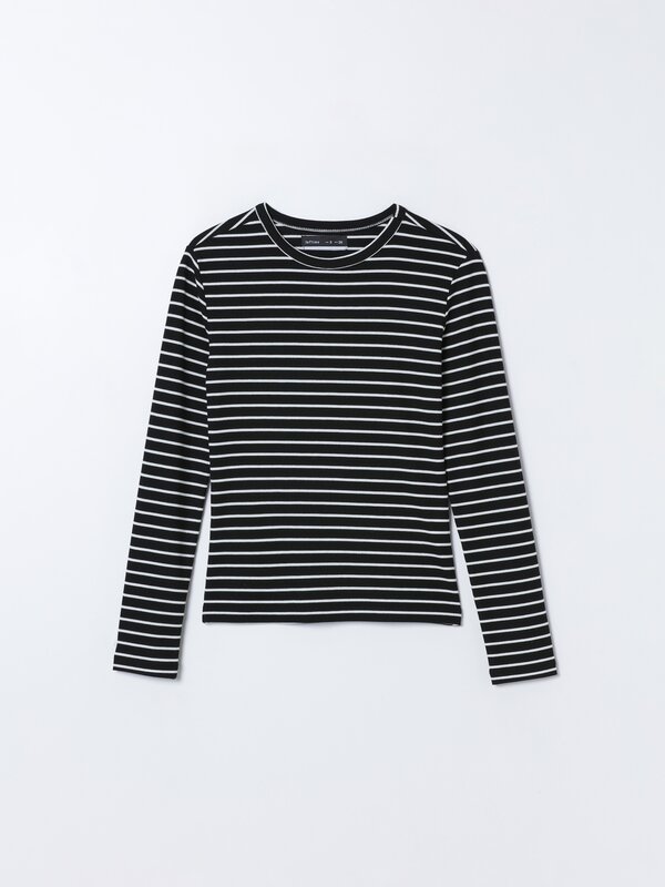 Ribbed T-shirt