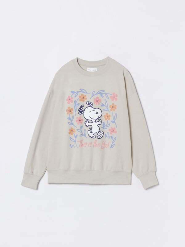 Snoopy Peanuts™ print sweatshirt