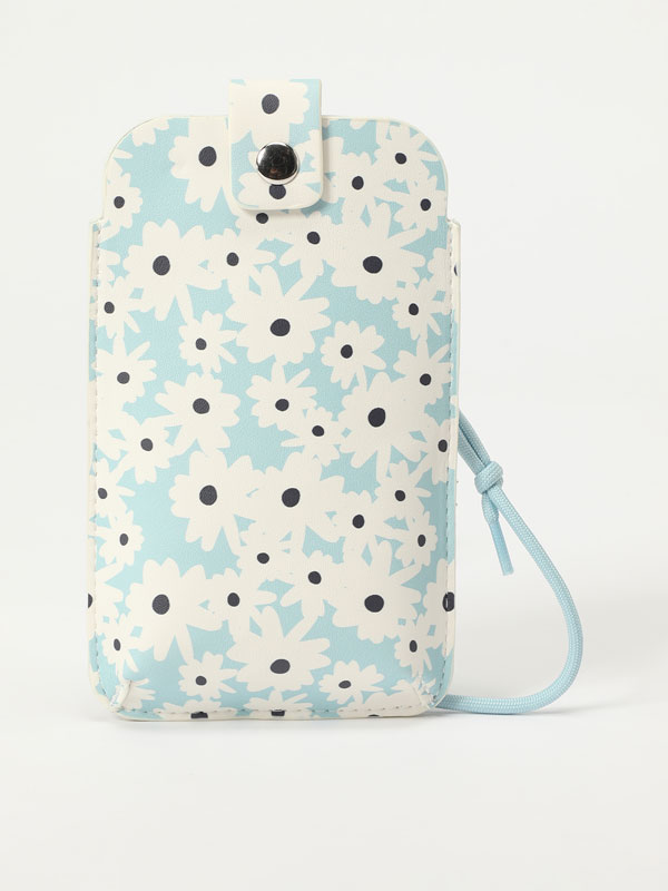 Floral mobile phone case