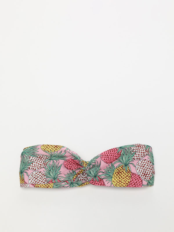 Pineapple print headband