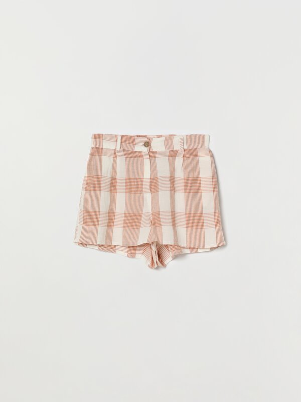 Short a cuadros