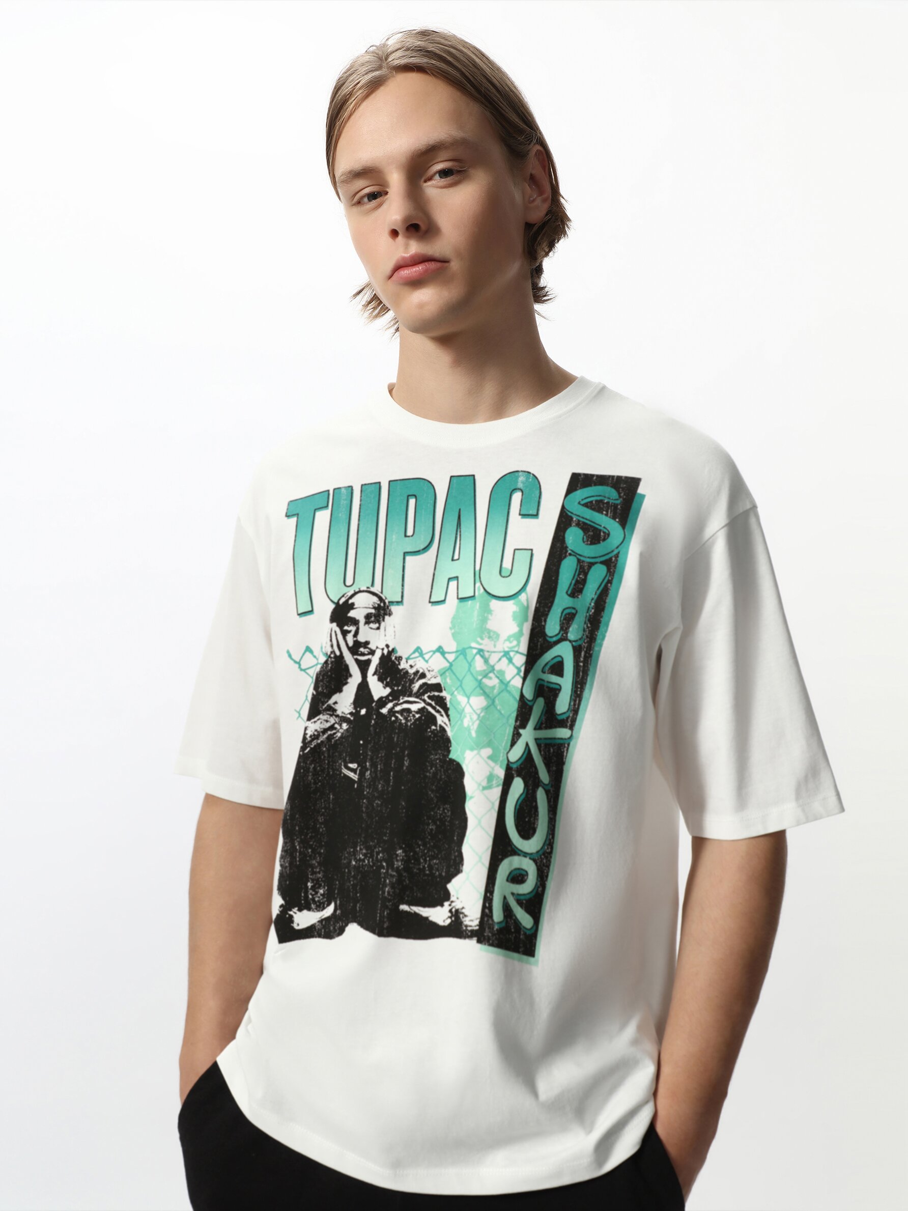 A través de incidente bendición Camiseta Tupac Shakur ©Universal - Camisetas - ROPA - Hombre - | Lefties  ESPAÑA