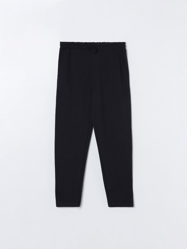 Piqué joggers