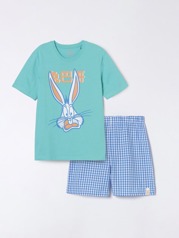 Conjunto de pijama Bugs Bunny Looney Tunes © &™ Warner Bros