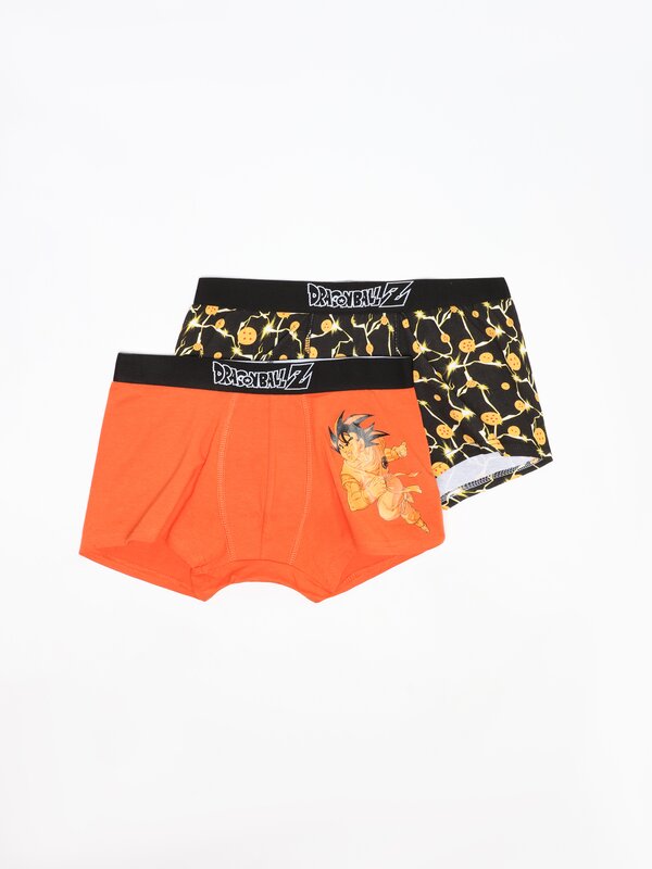 2 Pack Of Dragon Ball Boxers Underwear Packs PACKS THE ENTIRE 