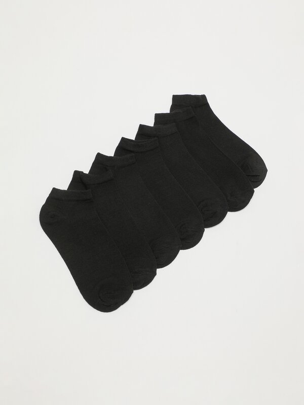 Pack de 7 pares de calcetíns nocelleiros básicos