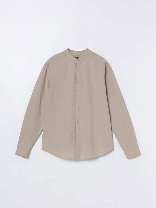 Cotton - linen shirt