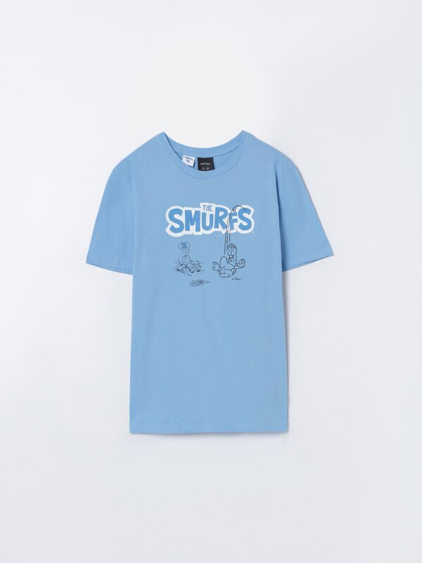 The Smurfs IMPS print T-shirt