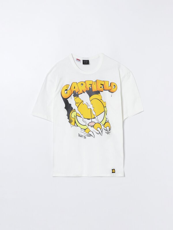 Camiseta estampada de Garfield ©Nickelodeon