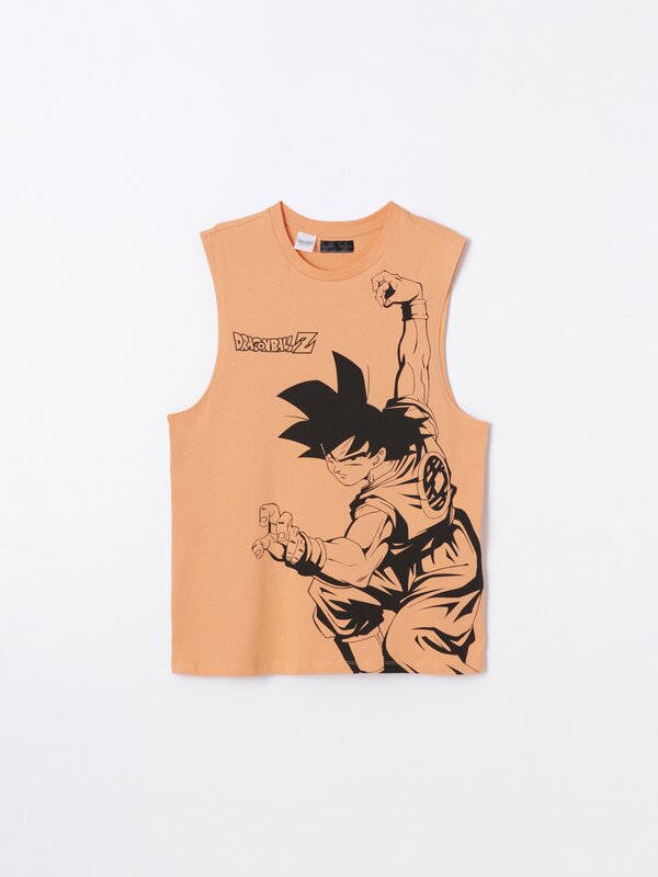T-shirt maxiprint Goku do Dragon Ball