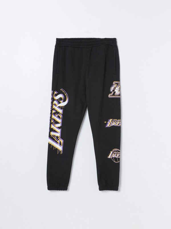 L.A. Lakers NBA print trousers