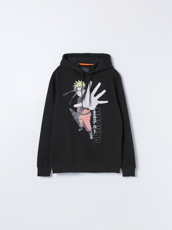 Naruto Shippuden maxi print sweatshirt