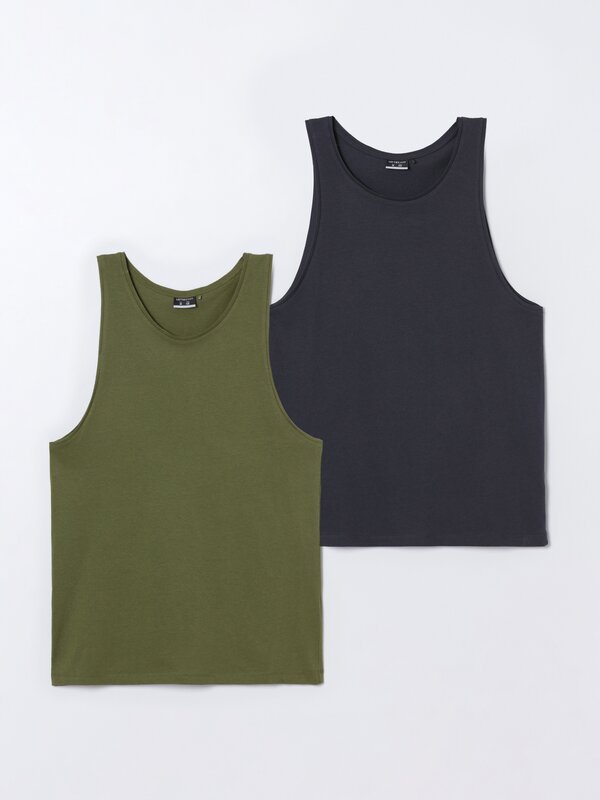 2-Pack of vest tops