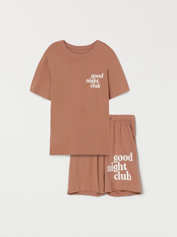 pijama corto hombre lefties