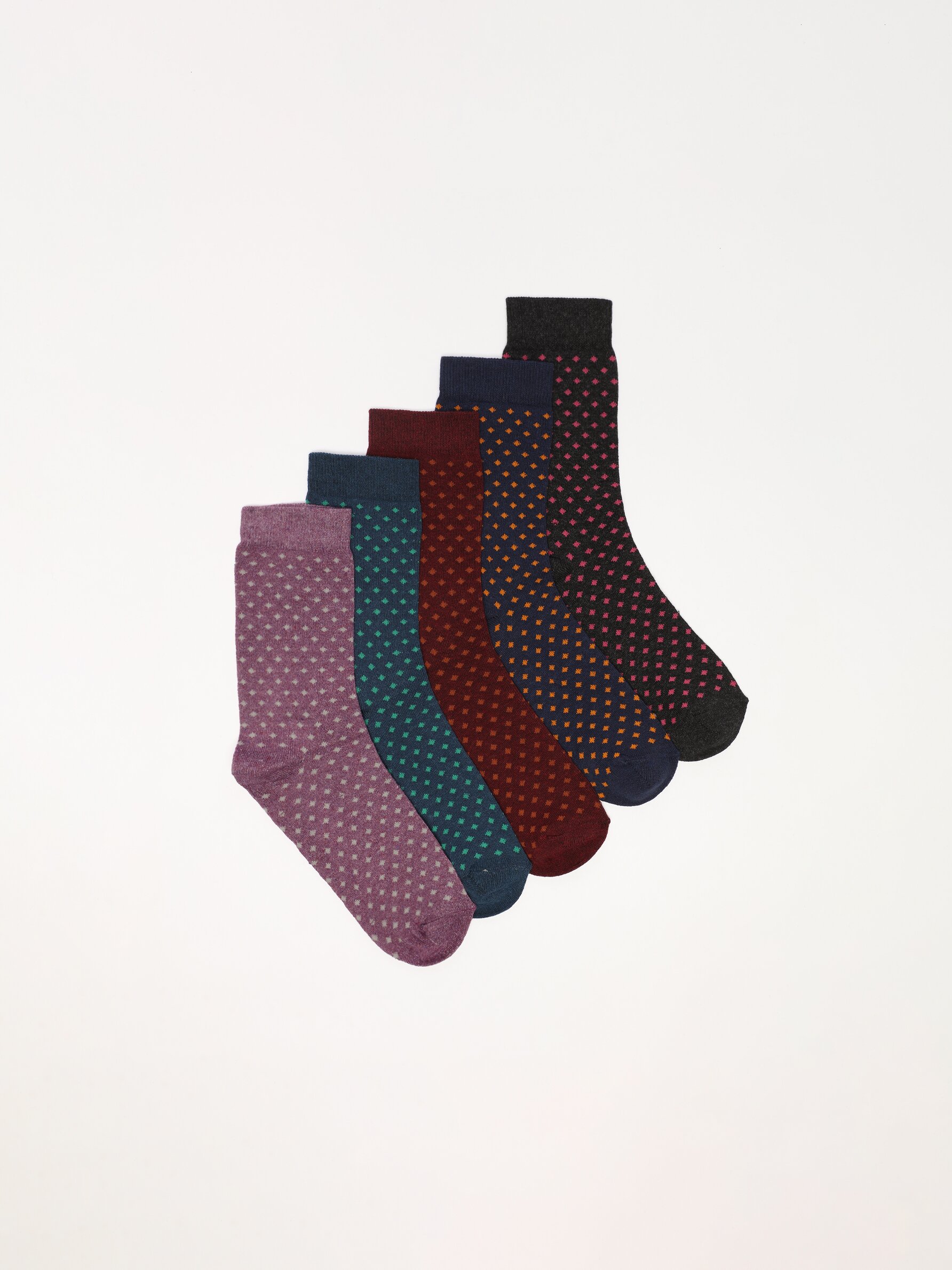 Pack de 5 pares de calcetines combinados - Ropa Interior - ROPA - - | Mexico