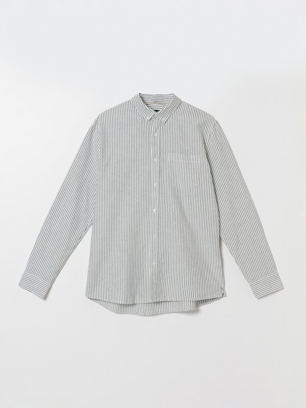 Striped Oxford shirt