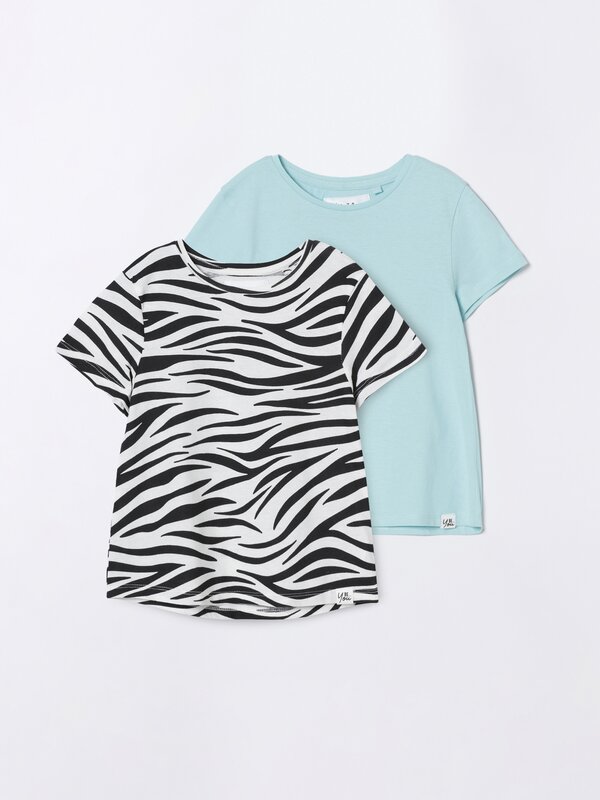 Pack of 2 assorted T-shirts