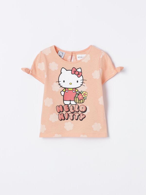T-shirt com nós Hello Kitty ©SANRIO