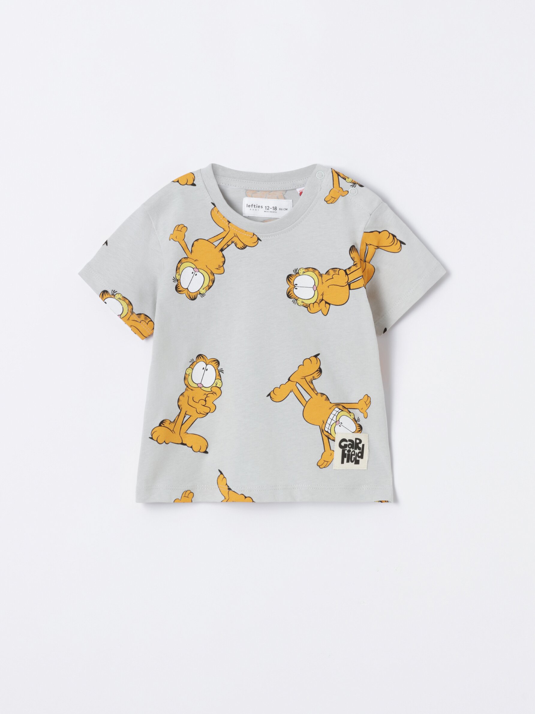 Garfield print T-shirt T-shirts - CLOTHING Baby Girl | - 4 years - Kids - | Lefties Andorra