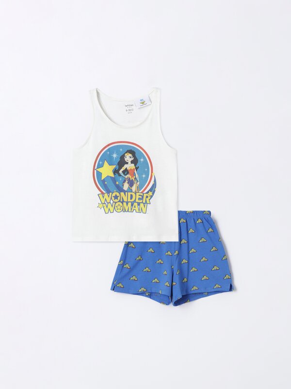 Conjunto de pijama Wonder Woman ©Marvel de alças