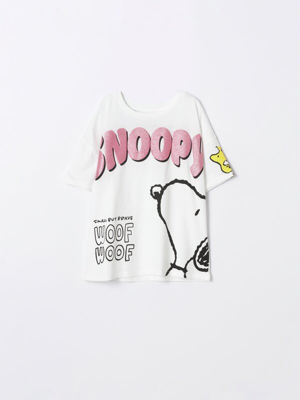 Camiseta maxiestampado Snoopy Peanuts™