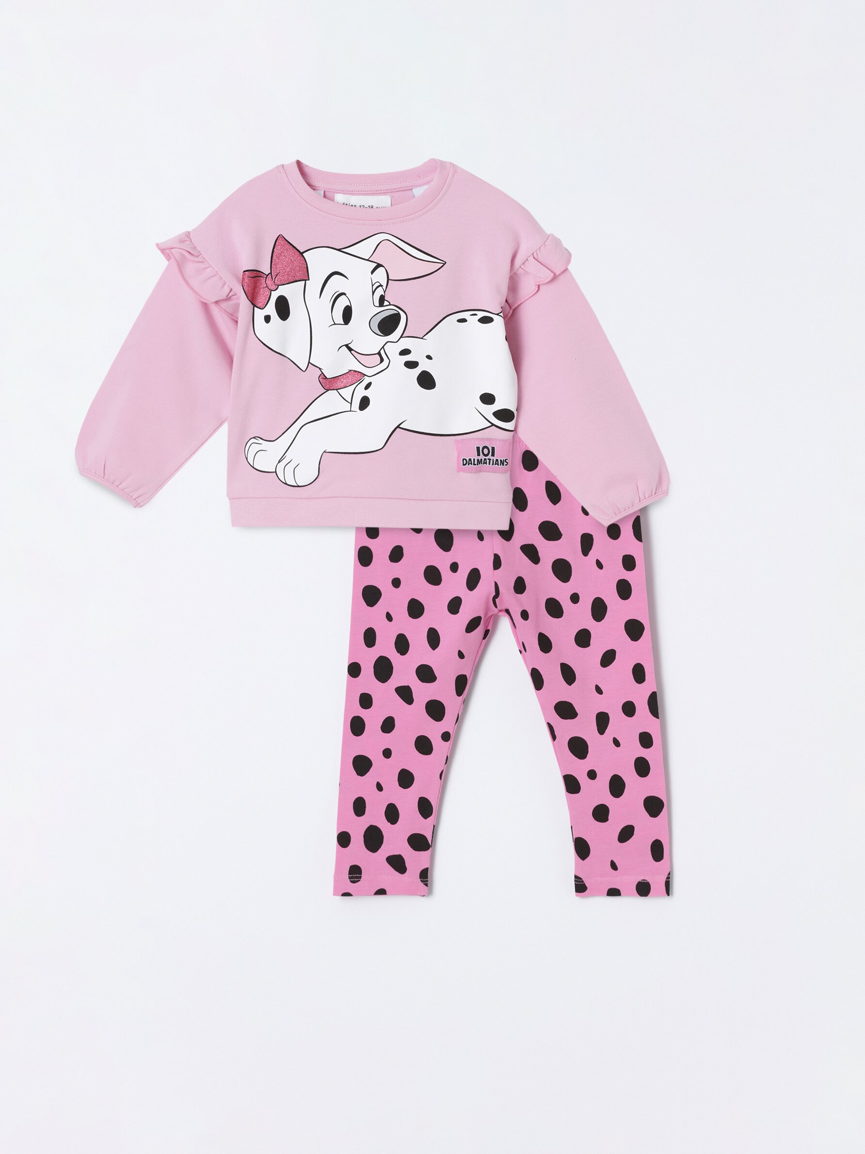 101 Dalmatians ©Disney sweatshirt and leggings - LEGGINGS - CLOTHING - BABY GIRL | 0 - 4 years - KIDS | Lefties SPAIN