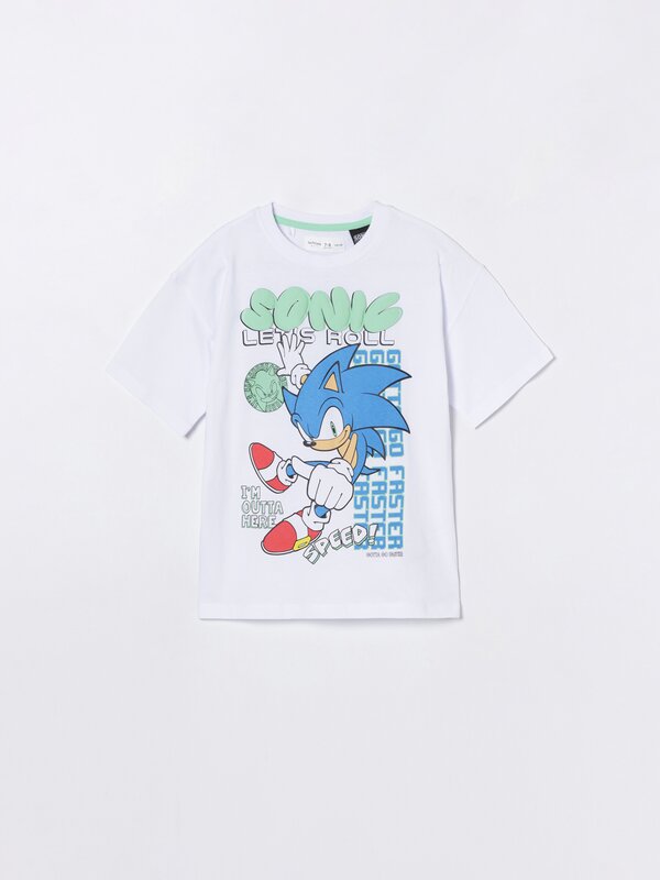 Camiseta estampado con relieve Sonic™ | SEGA