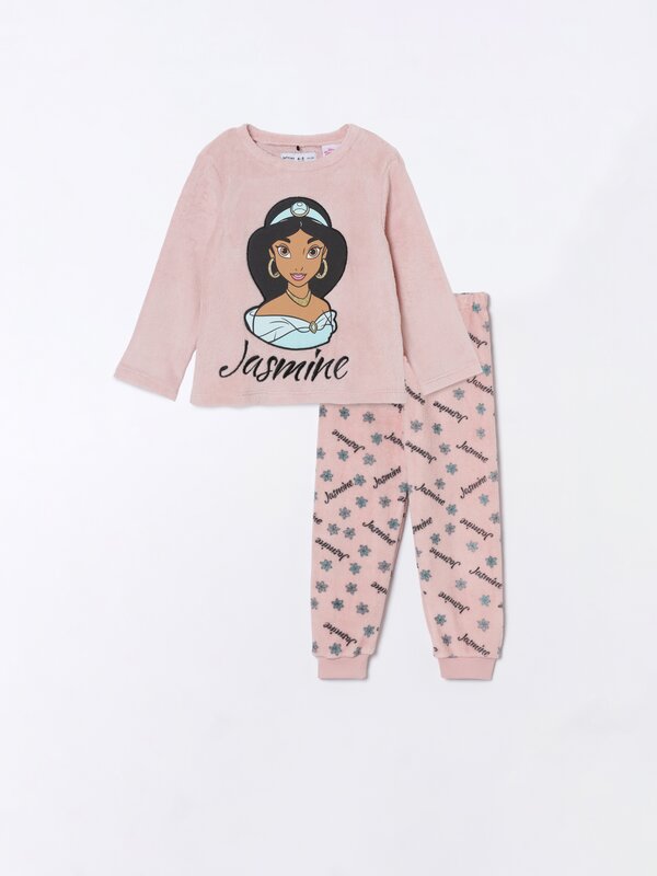 Conjunto de pijama Jasmine ©Disney de pelinho