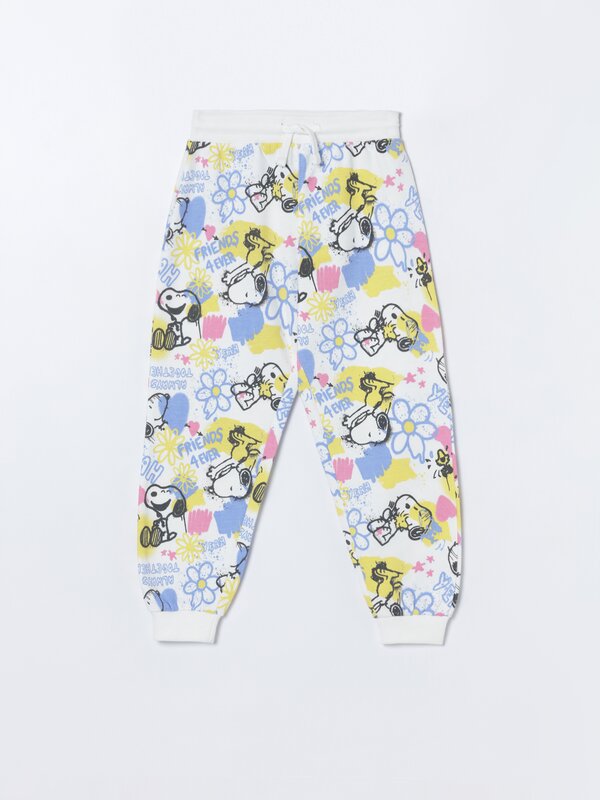 Pantalón de felpa estampado Snoopy Peanuts™