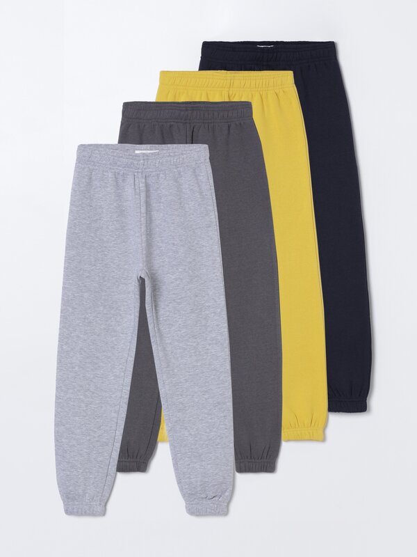 4-Pack of Basic Plush Trousers