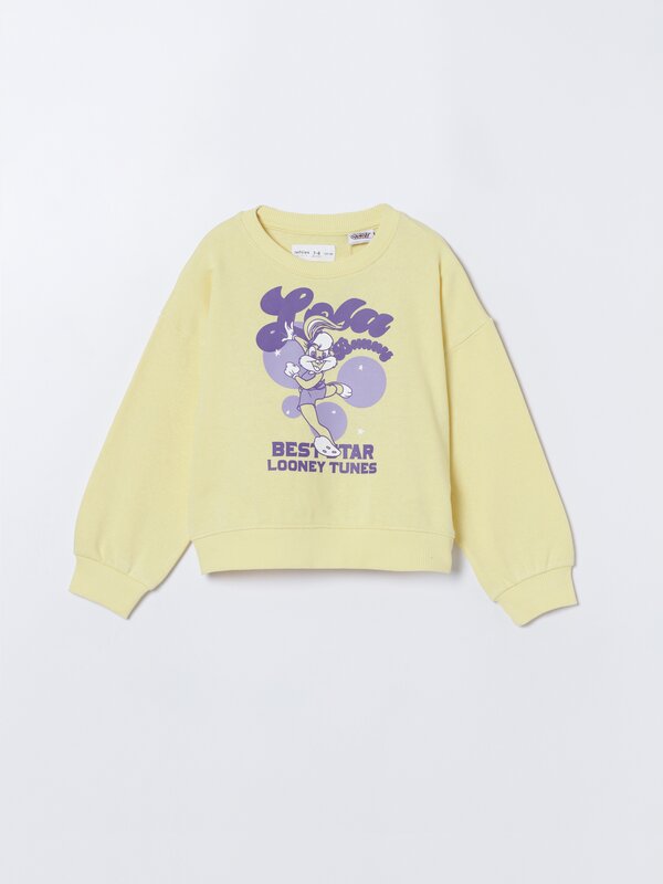 Lola Bunny Looney Tunes © &™ WARNER BROS print sweatshirt