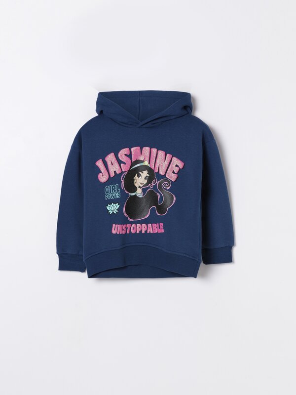 Sweatshirt com capuz princesa Jasmine ©Disney