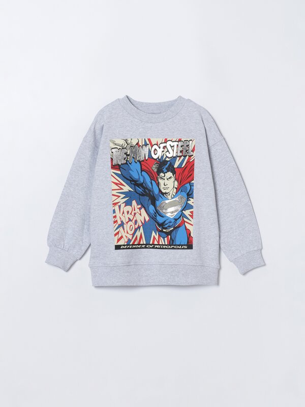Superman © DC print sweatshirt