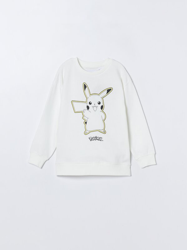 Pikachu Pokémon™ print sweatshirt