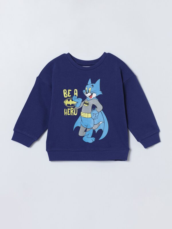 Sweatshirt with a Tom - Batman © &™ WARNER BROS print